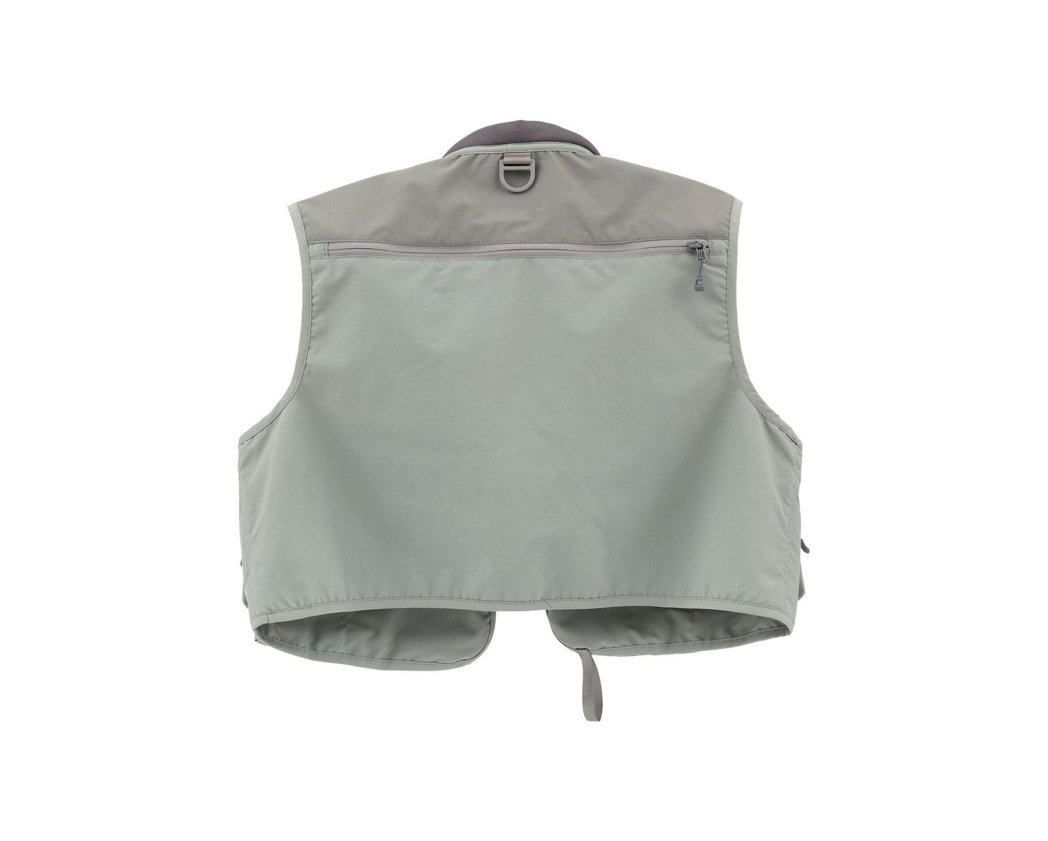 Gilet De Pêche Simms Freestone – Homme Taille L – Gris Avec Grandes Poches