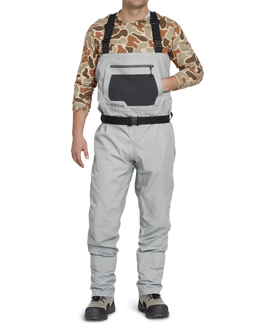 Waders Orvis Clearwater Pour Enfant – Taille L – Gris – Neuf Avec Étiquettes