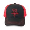 Stalker Red & Black Cap