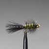Gold BH Black Olive Bugger