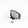 Stalker Double Sided Green Slit Foam with Lanyard Fly Box 20