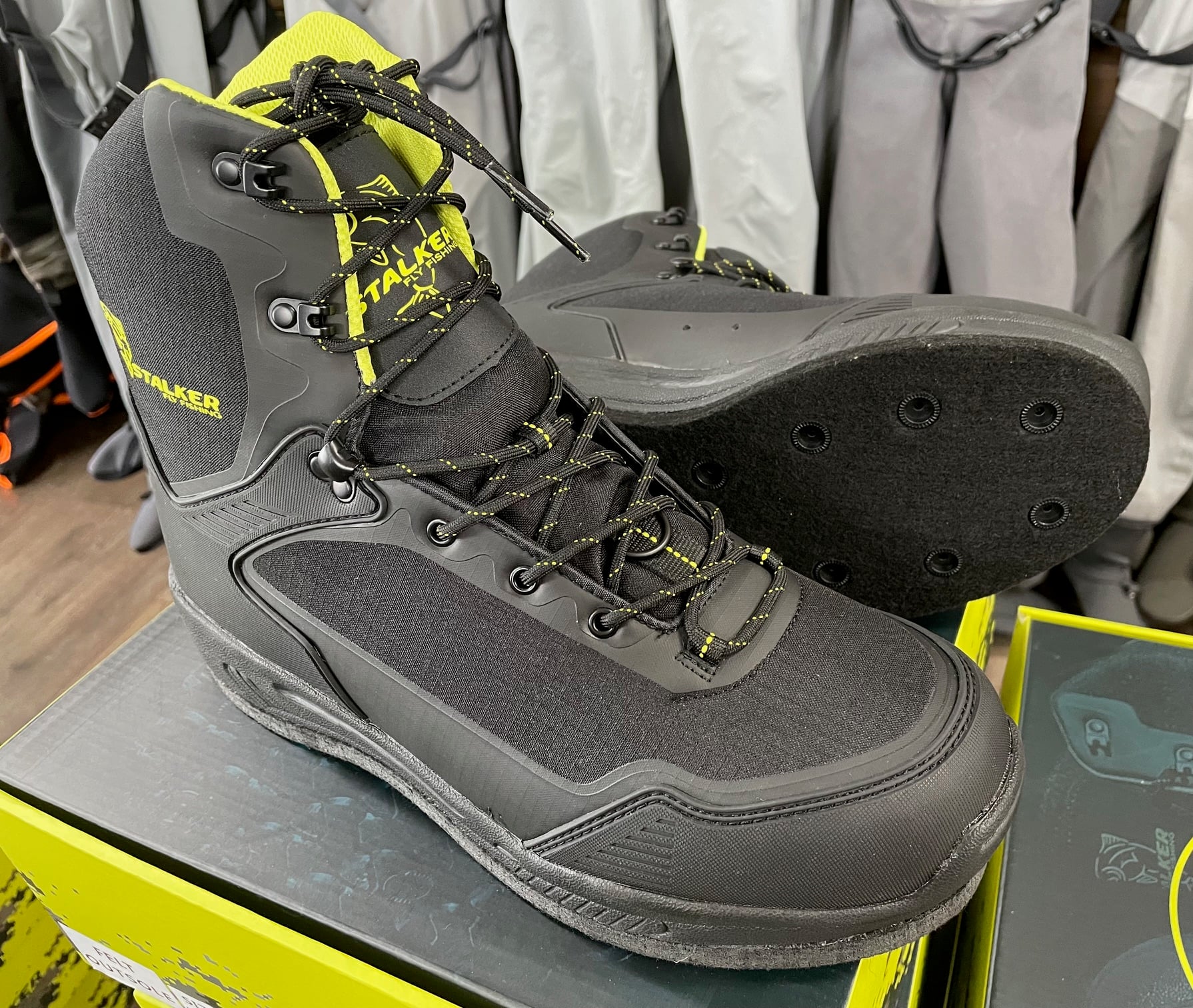Stalker High Country Wading Felt Boots