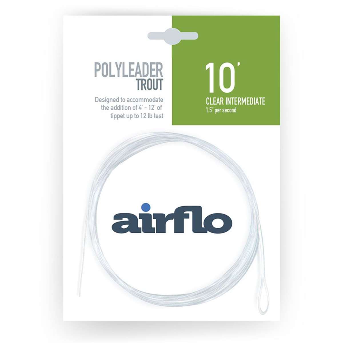 Airflo Polyleader Trout 10' Clear Intermediate