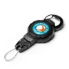 Fishing Boomerang Tool Company Retractable Gear Tether with a Universal Easy Change End Fitting - Medium (36" / 6oz.) - Carabiner